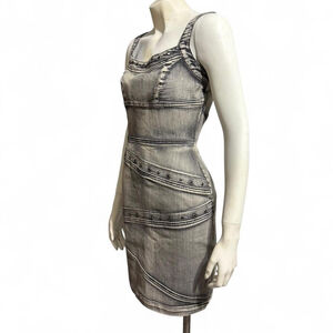 Rare Y2K vintage Boom Boom Jeans Denim bodycon dress